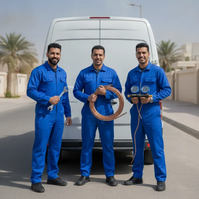 HVAC team in Umm Al Quwain City